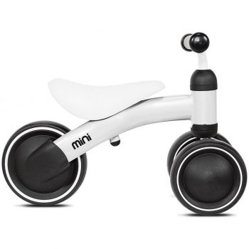 Tricicleta fara pedale Mini Kazam Alb ieftin