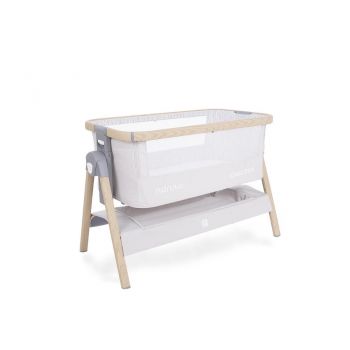 Patut Co-Sleeper KikkaBoo Nanna Beige Melange Wood 2020 de firma original