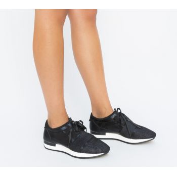 Pantofi Sport Geno Negri Pantofi Sport Geno Negri