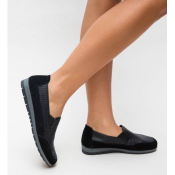 Pantofi Casual Embo Negri