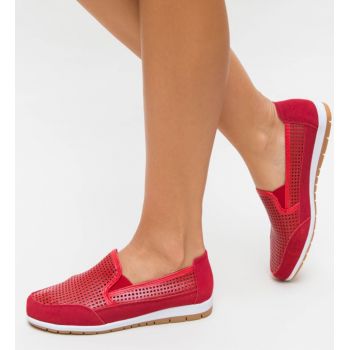 Pantofi Casual Embo Rosii