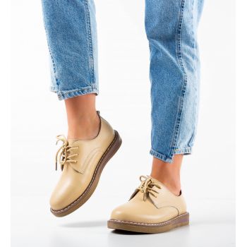 Pantofi Casual Doria Bej