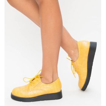 Pantofi Casual Erto Galbeni Pantofi Casual Erto Galbeni