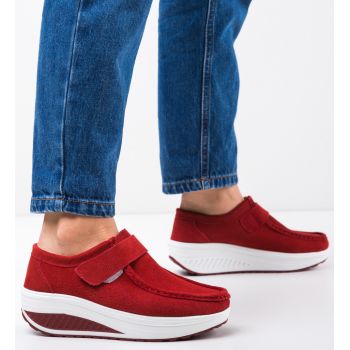 Pantofi Casual Marko Rosii 2