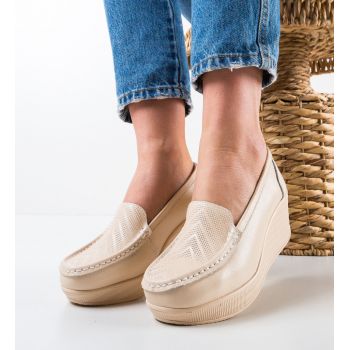 Pantofi Casual Ely Bej