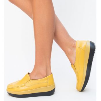 Pantofi Casual Ember Galbeni