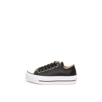 Tenisi flatform de piele Chuck Taylor All Star