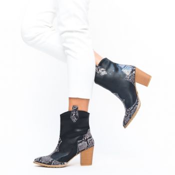 Botine Erlot Negre 2 Botine Erlot Negre 2