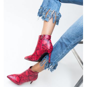 Botine Granat Rosii Botine Granat Rosii