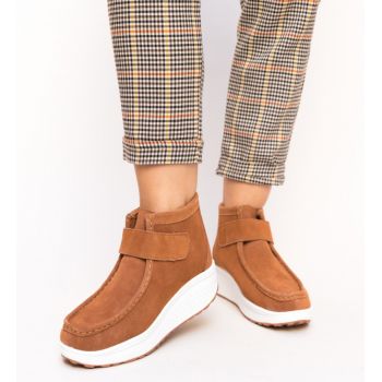 Pantofi Casual Misha Camel
