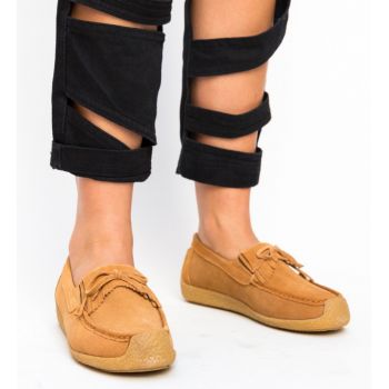 Pantofi Casual Termeio Camel