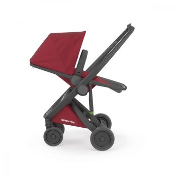 Carucior Greentom Reversible 100 Ecologic Black Cherry ieftin