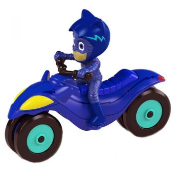 Motocicleta Dickie Toys Eroi in Pijama Moon Rover cu Figuria Cat Boy