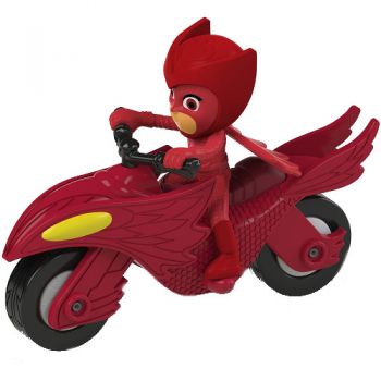 Motocicleta Dickie Toys Eroi in Pijama Moon Rover cu Figurina Owlette