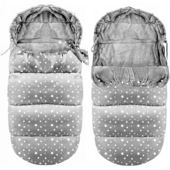 Sac de iarna ICE Tutumi gri stelute