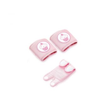 Genunchiere de protectie pentru bebelusi Cupcake Pink