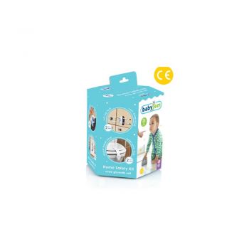 Set 26 protectii pentru mobilier BabyJem Home Safety Kit la reducere