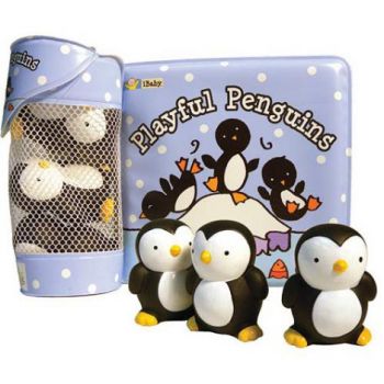 Joc de baie Pinguinii jucausi - Melissa & Doug la reducere