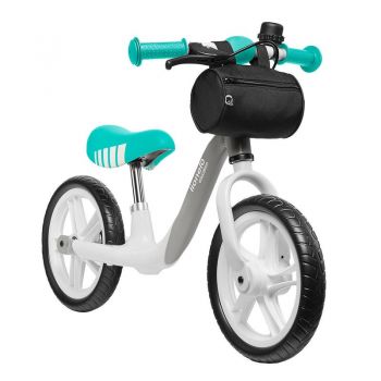 Bicicleta usoara fara pedale Arie reglabila roti din spuma eva 12 inch Graphite Lionelo la reducere