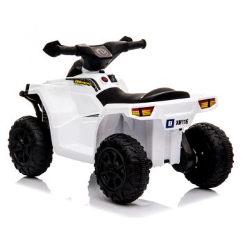 ATV electric cu roti din cauciuc Nichiduta X Racer 6V White ieftina