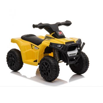 ATV electric cu roti din cauciuc Nichiduta X Racer 6V Yellow ieftina
