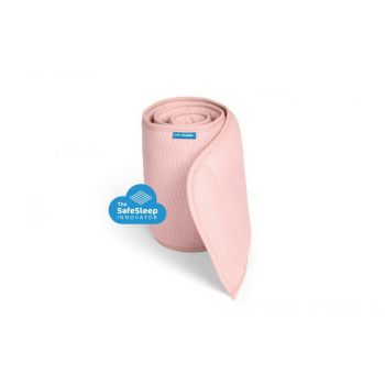 Protectie laterala pentru patut roz Protectie laterala pentru patut roz