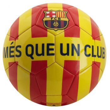 Minge FC Barcelona Catalunya Yellow Red Stripes marimea 5