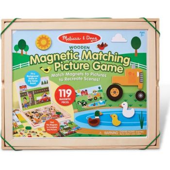 Joc magnetic potriveste piesele Melissa & Doug