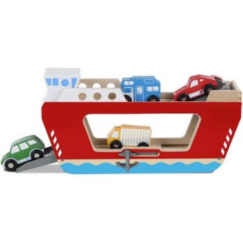 Set de joaca din lemn Feribot- Melissa And Doug la reducere