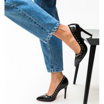 Pantofi Nicor Negri Pantofi Nicor Negri