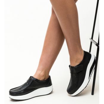 Pantofi Casual Savage Negri