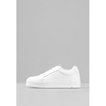 Pantofi sport flatform de piele