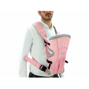 Marsupiu bidirectional Asalvo Baby Carrier Pink 2020 ieftin