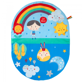 Salteluta de joaca Say Hello To Tummy Time Salteluta de joaca Say Hello To Tummy Time