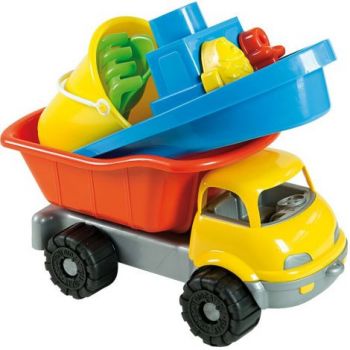 Camion Mateuz cu barcă – Androni Giocattoli, 7 piese