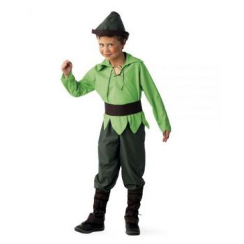 Costum peter pan - marimea 140 cm
