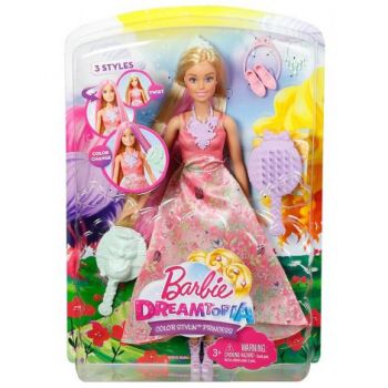 Papusa Mattel Barbie - Printesa Parul fara sfarsit de firma originala
