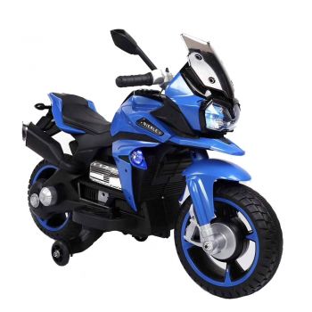Motocicleta electrica pentru copii Rio Blue de firma originala