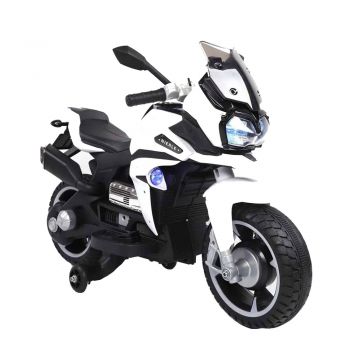 Motocicleta electrica pentru copii Rio White ieftina