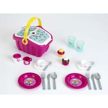 Cos picnic Barbie cu accesorii