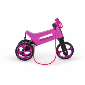 Bicicleta fara pedale 2 in 1 Funny Wheels Rider SuperSport Violet de firma originala