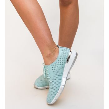 Pantofi Casual Albert Albastri ieftina la reducere