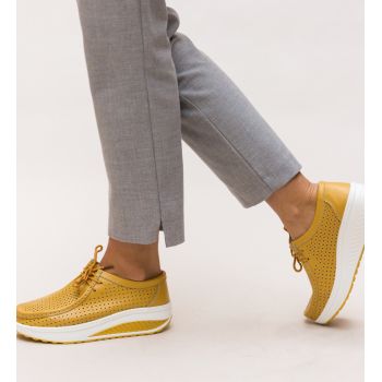 Pantofi Casual Baroco Galbeni Pantofi Casual Baroco Galbeni
