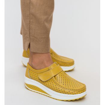 Pantofi Casual Bozta Galbeni