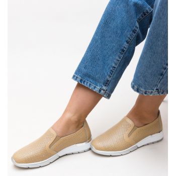 Pantofi Casual Pufine Bej