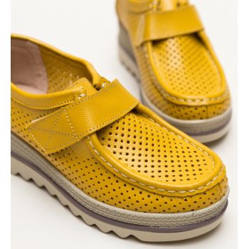 Pantofi Casual Histria Galbeni