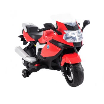 Motocicleta electrica cu scaun de piele Nichiduta Racing Red de firma originala