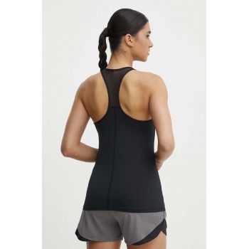 Under Armour top de antrenament culoarea negru ieftin