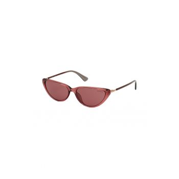 Ochelari de soare cat-eye cu lentile uni