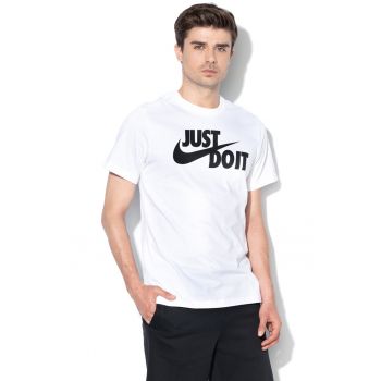 Tricou de bumbac cu logo Swoosh